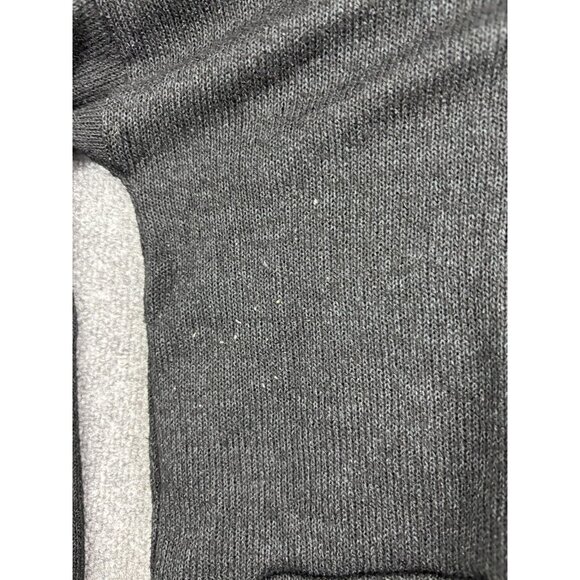 Nollie Sweater Womens Large Black Ribbed Cropped Long Sleeve Scoop Neck Made USA - Picture 6 of 9